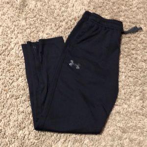 Boys UA black athletic pants